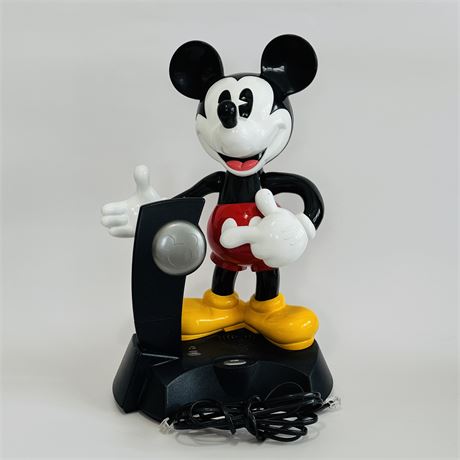 Telemania Mickey Mouse Talking Cordless Telephone