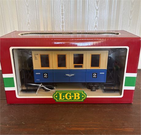 LGB Lehmann #3015 Second Class Passenger Car G Scale