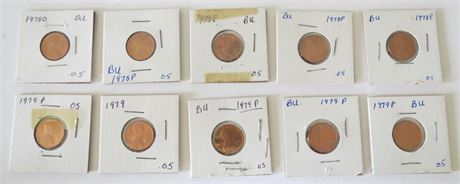 Assorted Pennies