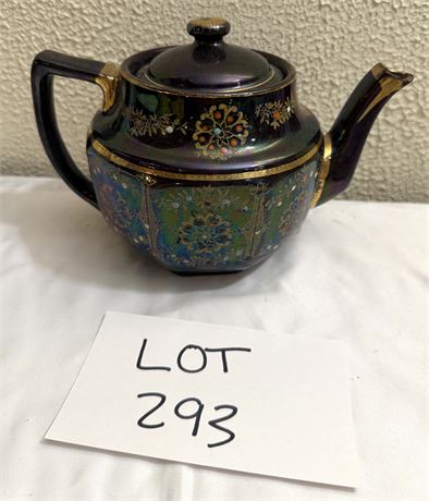 Antique Enameled Teapot