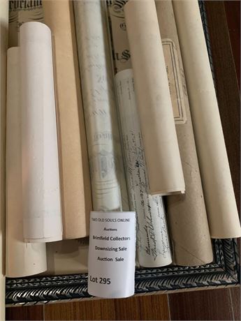 Educational Diplomas Ephemera Lot