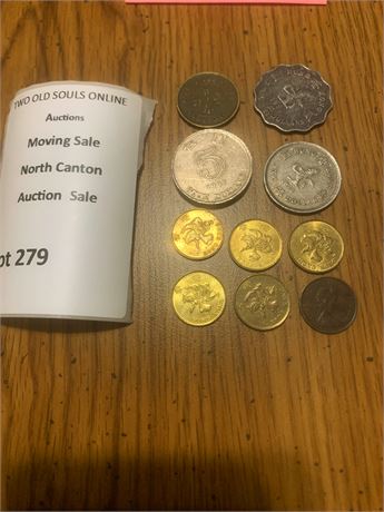 Hong Kong Coin Coin Lot of 10
