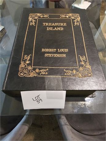 Treasure Island Faux Book Box