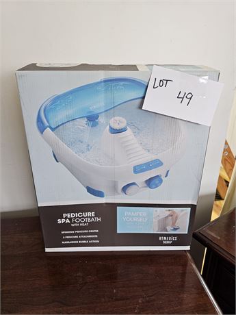 Pedicure Spa Foot Bath with Heat New in Box