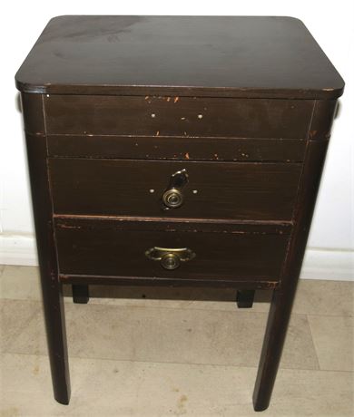 Sewing Cabinet & Contents