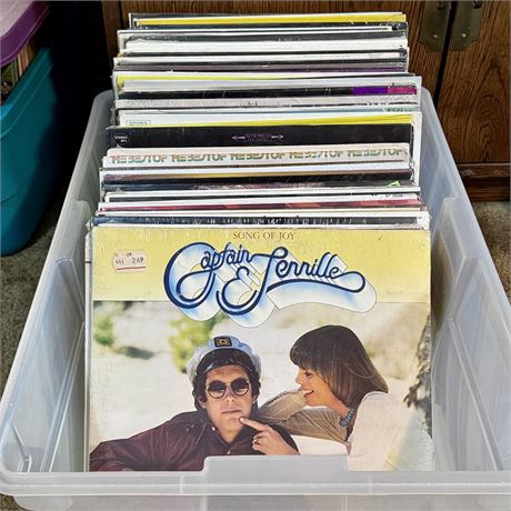 All SEALED Vinyl Records Lot - Mixed Genre