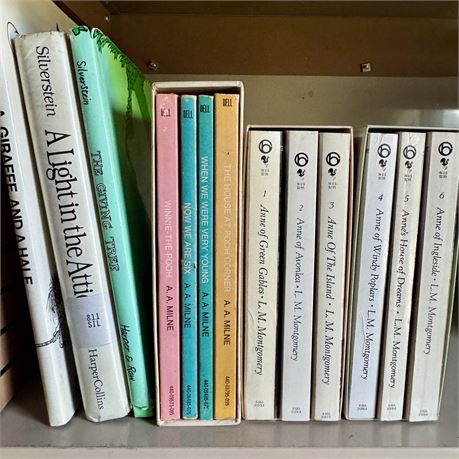 Shel Silverstein Books & Boxed Sets (Winnie the Pooh, Anne of Green Gables)