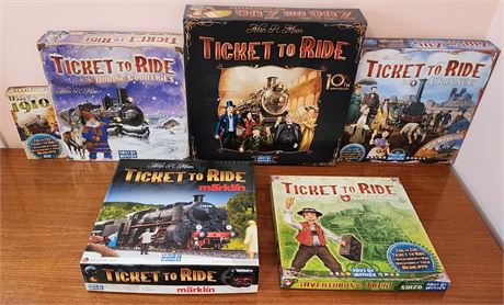 Ticket To Ride Game Lot