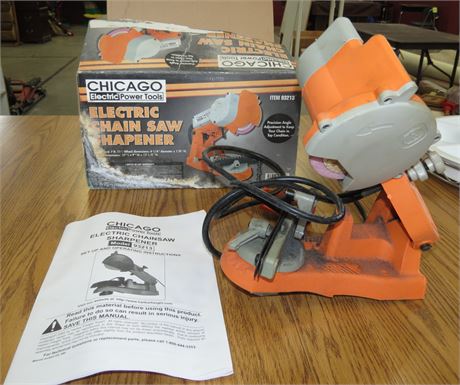 Chicago Electric Chain Saw Sharpener