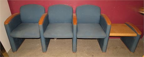 3 Seat Bench With Table