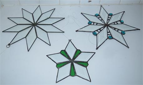 Leaded Glass Stars