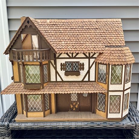 Vintage 1:12 Scale Handcrafted Dollhouse