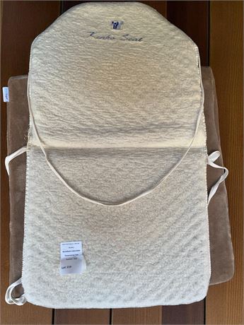 Renko Seat Chair Pad Cushion & Wedge Memory Support Wedge Pillow