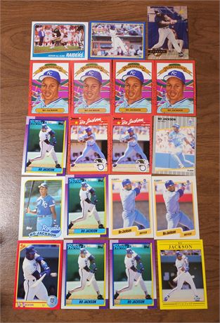 19 Bo Jackson Cards