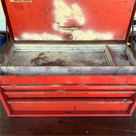 Snap-On Red Metal Multi-Drawer Tool Chest/Box