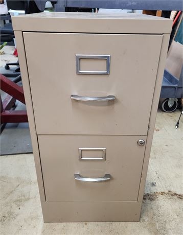 2 Drawer File Cabinet