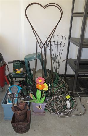 Garden Tools, Hoses, Etc