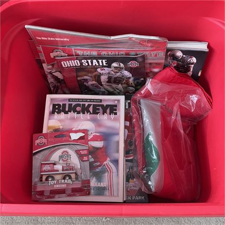 Ohio State Buckeyes LARGE Flag, Books, Calendars + Tote