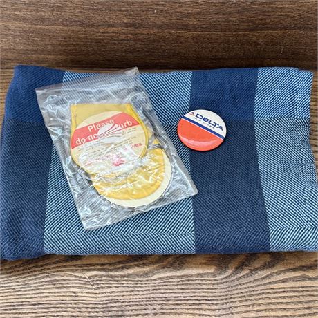 Vintage United, Continental & Delta Airline Collectibles - Take Flight!