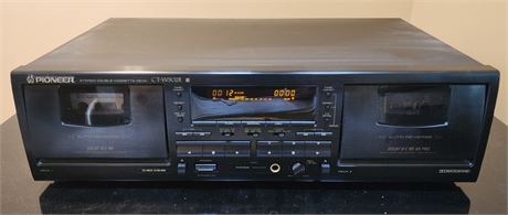 Pioneer Stereo Double Cassette Deck