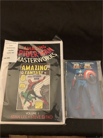 Amazing Spiderman Masterworks & Captain America The Great Gold Steal