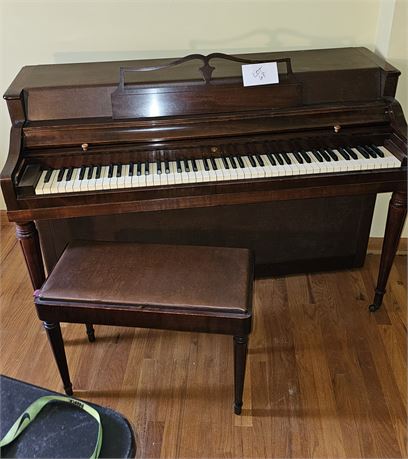 Wurlitzer Piano And Bench