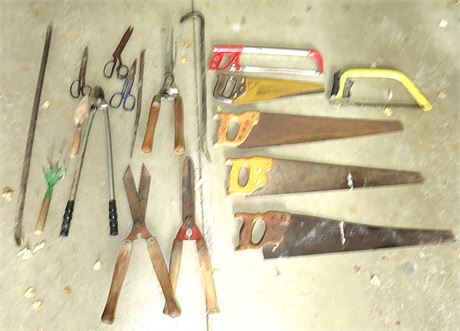 Tools: Saws, Cutters, Etc