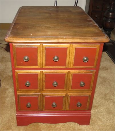 2 Drawer End Table