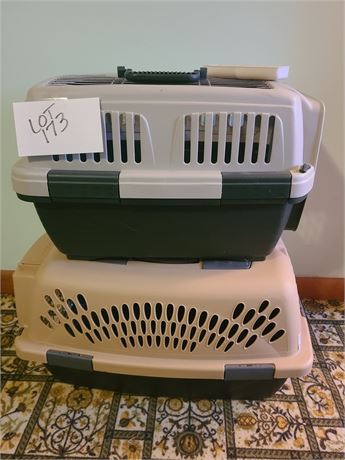 (2) Pet Carriers