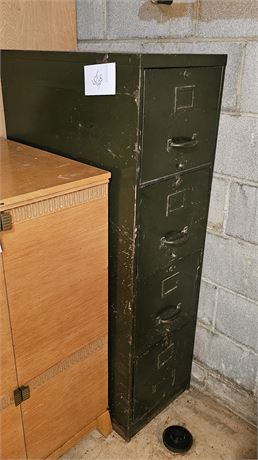 Heavy Metal File Cabinet