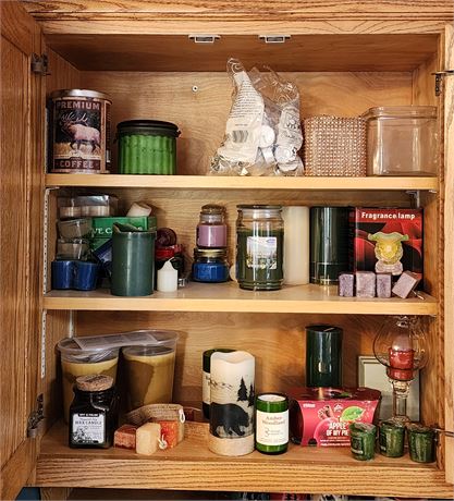 Candle Cupboard Clean-Out