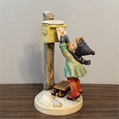 "Letter to Santa" TM5 7"H Goebel Hummel Figurine