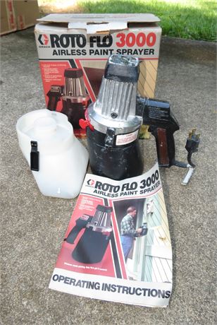 Roto Flo 3000 Airless Paint Sprayer