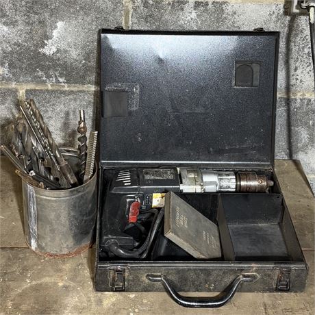 Skill Professional Drill w/ Drill Bits & Case