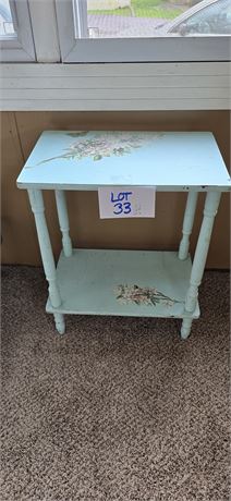 Vintage Painted Side Table