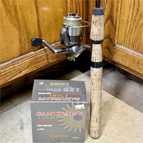 Berkley Select Hank Parker Casting Rod w/ Samurai 7i 1500 Reel w/ Box