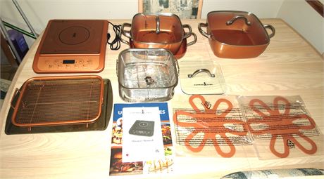 Copper Chef Induction Cooktop, Accessories