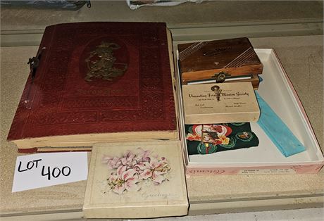 Vintage Scrapbook, Diaries, Girl Scouts & More