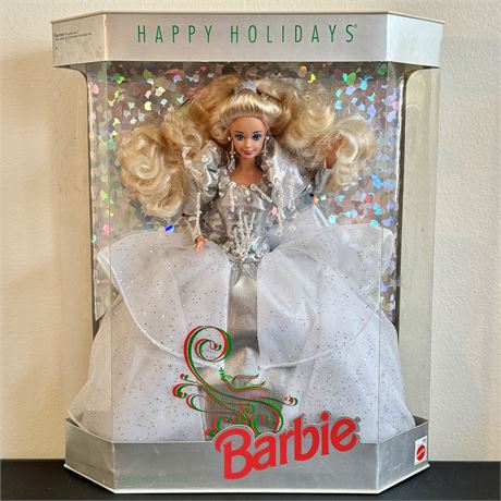 1992 Happy Holidays Special Edition Barbie Doll