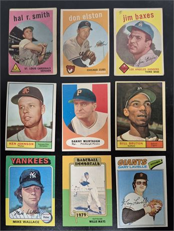 1959 Topps Baseball Cards