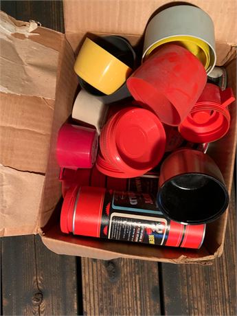 Aladdin's Dura-Clad Aladdin Wide-Mouth Vacuum Thermos Bottle Lot