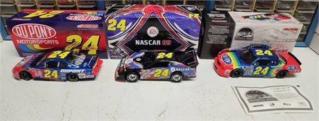 3 Jeff Gordon Cars