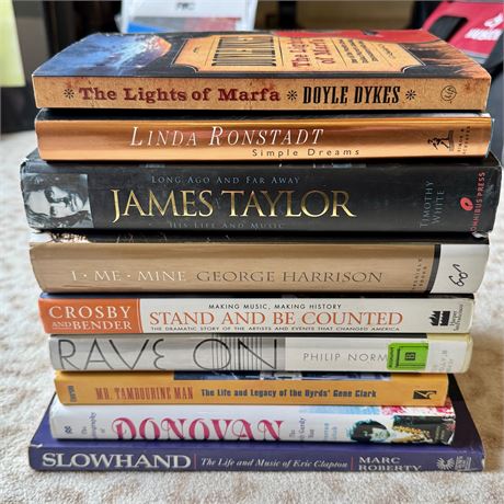 Musician Autobiography and Related Books