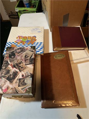 Photo Album/Photo Storage Box Lot of 5