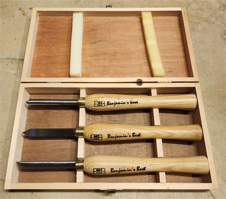 Benjamin's Best Pen Turning Chisel Set