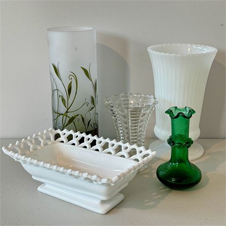 Decorative Art Glass Vases & Planter - Pilgrim, Brody, Lenox and More