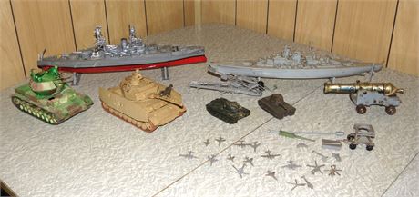 Model Ships, Tanks, Parts Etc