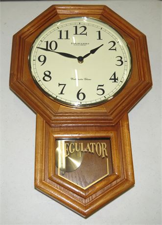 Sterling & Noble Clock Regulator Clock