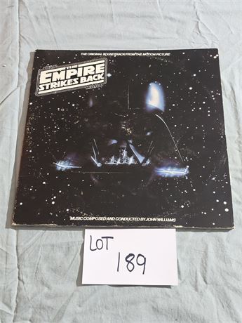 1980s Lucas Film LTD Star Wars The Empire Strikes Back Original Soundtrack