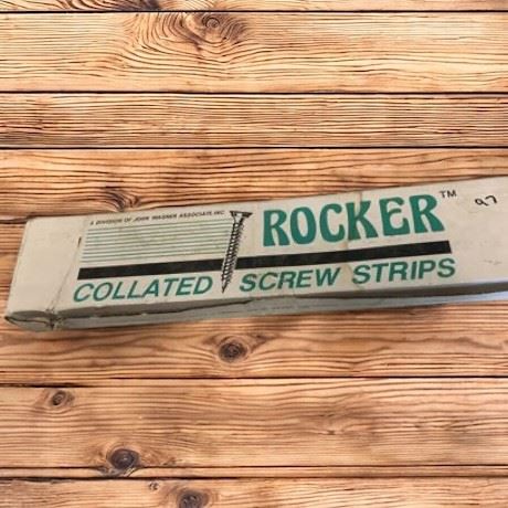 Rocker Collated Screw Strips C300 6 x 1 1/4" Box